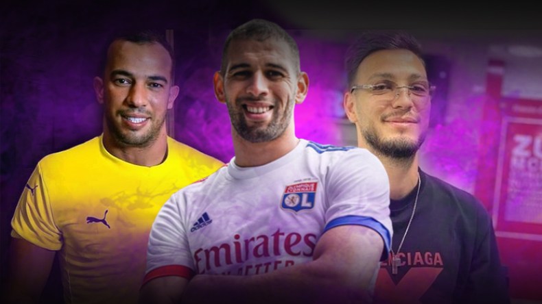 سليماني وبن سبعيني وبلعمري يغيبون عن أنديتهم بسبب الإصابة