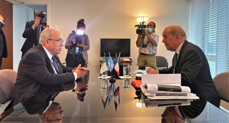 Crise diplomatique: Echange entre Lamamra et Jean-Yves Le Drian a Kigali