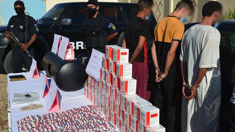 حجز كميات “قياسية” من المهلوسات خلال عمليات بالولايات الكبرى