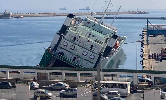 Echouage du navire portugais au port d’Alger : Le corps de la personne disparue repêché