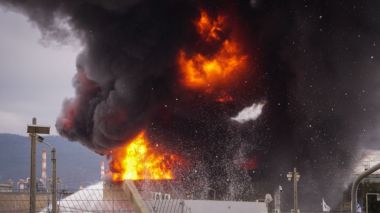 Important incendie dans une installation pétrolière au Liban