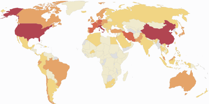 Un pays européen enregistre le maximum de cas de Covid au monde