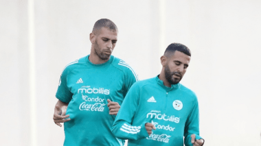 Mahrez et Slimani: “nous voulons un terrain digne d’un champion d’Afrique”