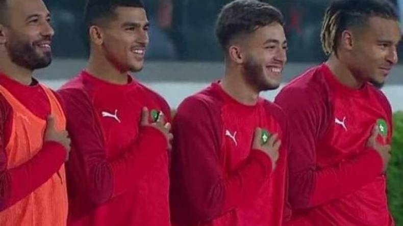 غضب في المغرب بسبب ضحك لاعبي المنتخب أثناء عزف النشيد الوطني
