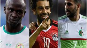 محرز وصلاح وماني نجوم كلاسيكو العالم الجديد