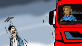 بعد أن كان حكرا على الرجال.. المرأة تلج عالم سياقة الوزن الثقيل