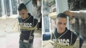 حقيقة صورة الشاب المتهم بسرقة هاتف صحفي مصريّ أثناء بثّ مباشر