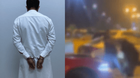 بالفيديو.. شاب يعتدي على فتاة بالضرب في شارع عام بالسعودية