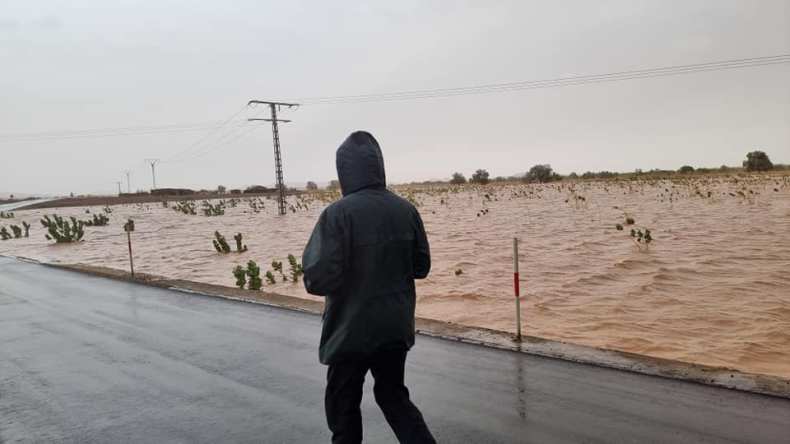 التقلبات الجوية بالجنوب: انقاذ 29 شخصا حاصرتهم مياه الوديان