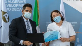 “بتروفاك” تمنح الجزائر عتادا طبيا لمساعدتها في مكافحة كوفيد 19