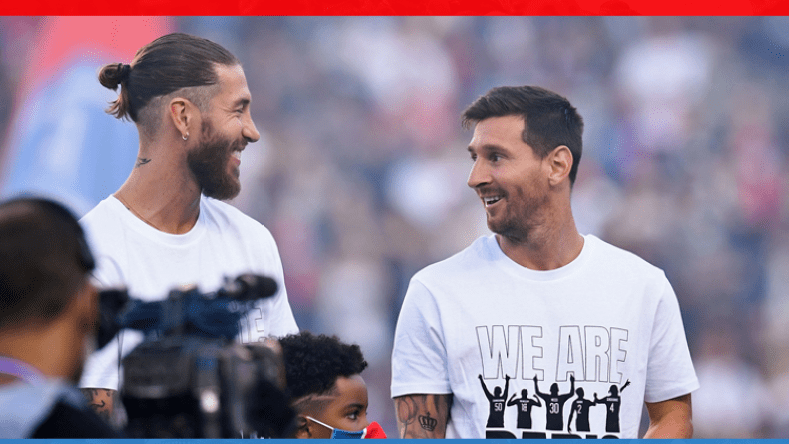 ميسي: مزاملة راموس غريبة.. لكنه شخص رائع