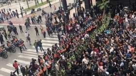 مظاهرات حاشدة في المغرب ومواجهات بين الشرطة والمحتجين (صور)