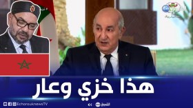الرئيس تبون في خطاب قوي بعد زيارة وزير الكيان الصهيوني للمغرب وتهديداته “هذا خزي وعار”!