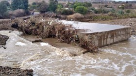 هذه قائمة الطرق المقطوعة بسبب الاضطرابات الجوية