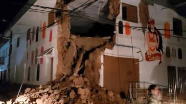 Les conséquences d’un fort séisme au Pérou