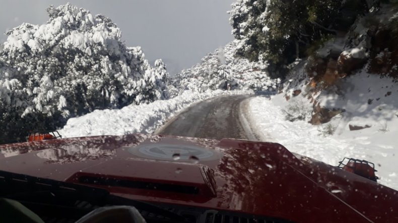 تيكجدة: إنقاذ 6 أشخاص حاصرتهم الثلوج والعملية لا تزال متواصلة