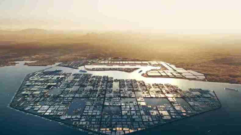 أوكساجون.. إنشاء أكبر مدينة صناعية عائمة في العالم بالسعودية