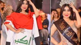 البلوغر العراقية مارينا العبيدي تحصد لقب ملكة جمال العرب