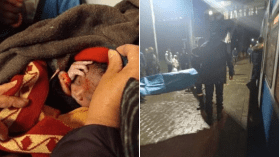 بالصور.. رعية نيجيرية تلد داخل قطار الثنية_الجزائر