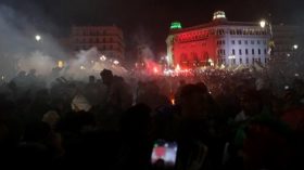 استقبال جماهيري “مجنون” لأبطال العرب