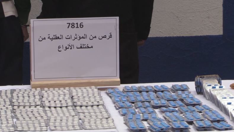 أمن العاصمة: تفكيك شبكة إجرامية وحجز 8000 قرص مهلوس