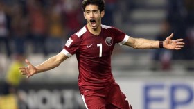 مهاجم منتخب قطر: التركيز خلال المباراة سلاح التأهل أمام الجزائر