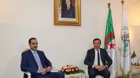 رضا تير يتباحث مع المدير العام لمنظمة العمل العربية