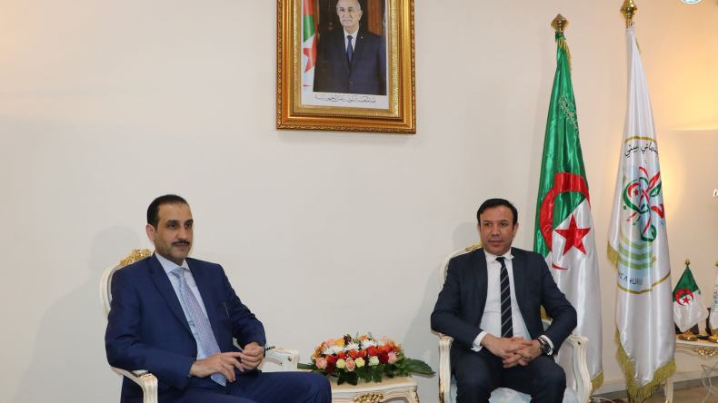 رضا تير يتباحث مع المدير العام لمنظمة العمل العربية