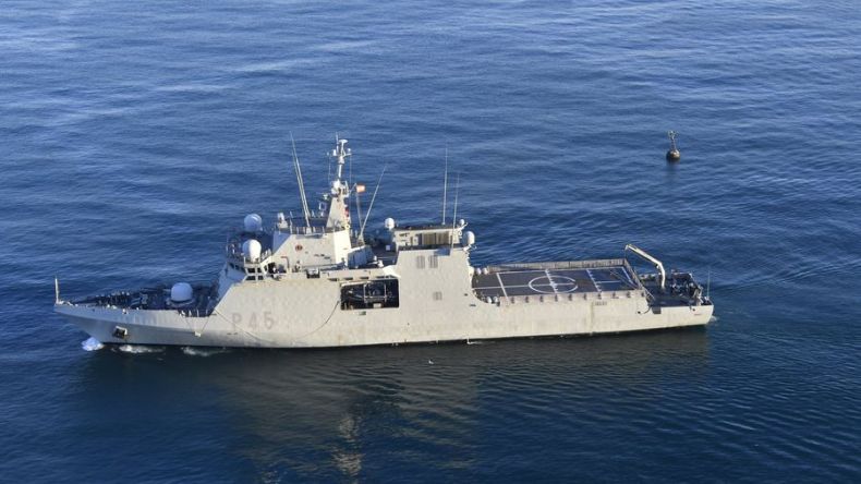 بالصور.. تمرين بحري مشترك بين الجزائر وإسبانيا في البحر المتوسط