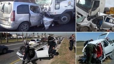 Accidents de la route: 27 décès et 1258 blessés enregistrés en une semaine