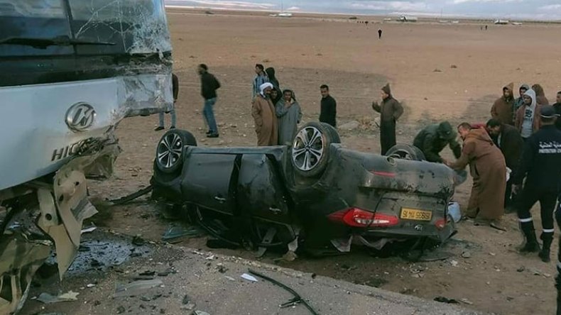 5 ضحايا في مأساة مرورية بالمدية