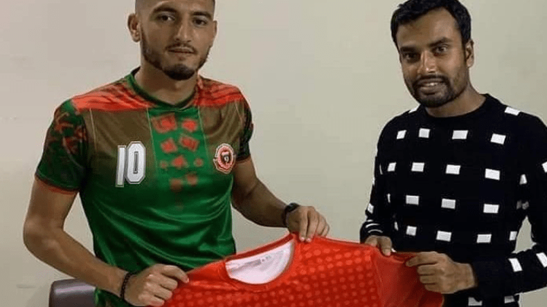 هذه قصة ياسين جلولي أول لاعب جزائري يحترف في بطولة بنغلاديش