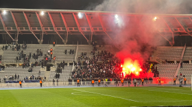 بِالفيديو: عنف مُجدّدا وإيقاف مباراة فرنسية.. سليماني احتياطي