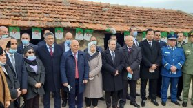بالصور.. وفد وزاري يزور منزل الرئيس الراحل هواري بومدين بقالمة