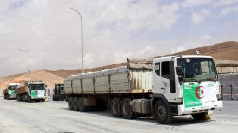 قافلة تجارية محملة بـ 960 طن من الصادرات الجزائرية نحو النيجر
