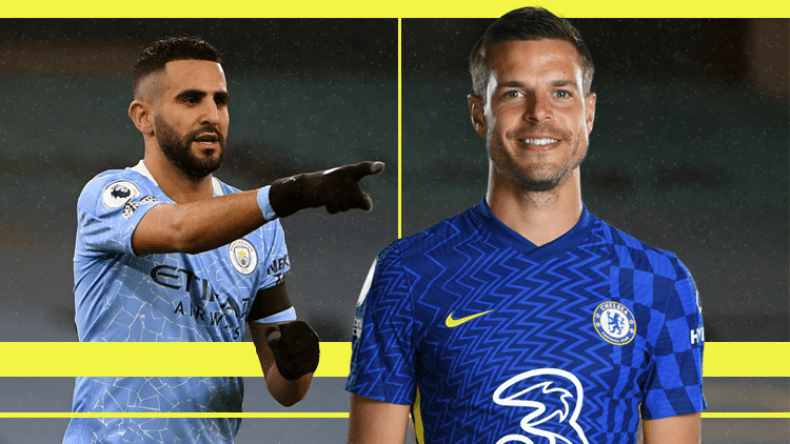 قلب لاعب تشلسي توقف بسبب رياض محرز