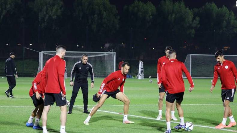 هكذا ستكون آخر تحضيرات “الخضر” لمواجهة قطر