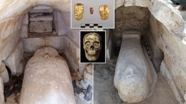 Egypte: Des langues en or trouvées dans la bouche de deux momies