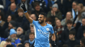 محرز ينجح في سابع ركلة جزاء على التوالي