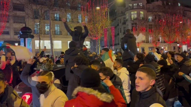 Liesses a Paris: Maine Le Pen menace les Algériens