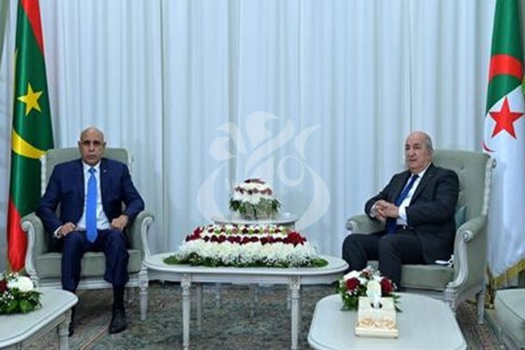 Le président Tebboune s’entretient avec son homologue mauritanien