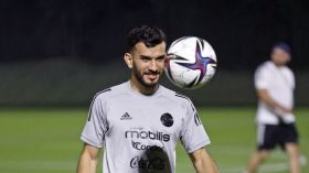 سعيود يتحدى منتخب مصر وحارسه الشناوي