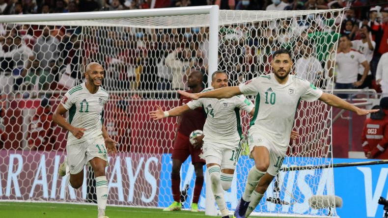 هذا ما قاله الإعلام القطري عن تأهل المنتخب الجزائري أمام العنابي