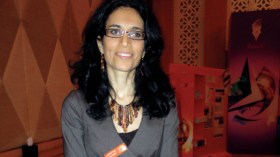 بالفيديو.. الصحفية ديما الخطيب ترصد فرحة طفلها لحظة فوز الجزائر على المغرب