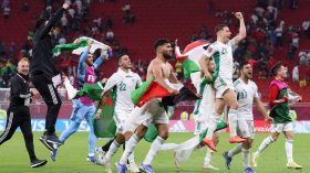 هذه حقيقة صور الاحتفالات في غزة والضفة الغربية بفوز الجزائر على المغرب