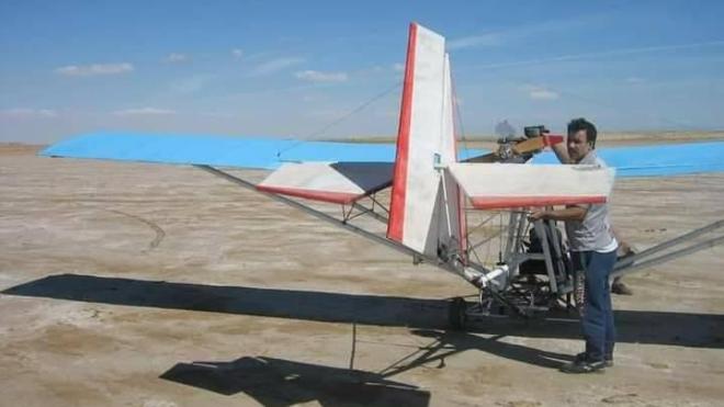 بإمكانياته البسيطة.. يزيد من المسيلة يحقق حلم التحليق بصناعة طائرة