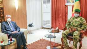 الأزمة في مالي: مبعوث الرئيس تبون يلتقي رئيس المرحلة الانتقالية  