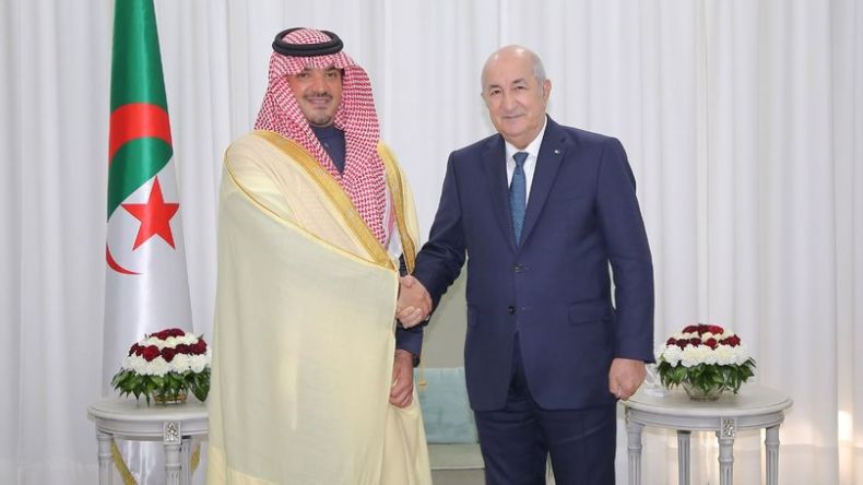 رئيس الجمهورية يستقبل وزير الداخلية السعودي