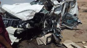 وفاة 4 أشخاص في حادث مرور بغليزان