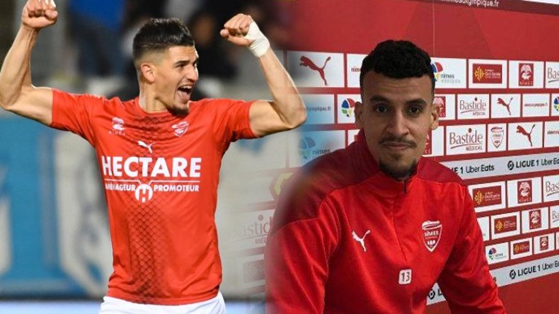 فرحات وعريبي ممنوعان من التدريبات مع نيم الفرنسي